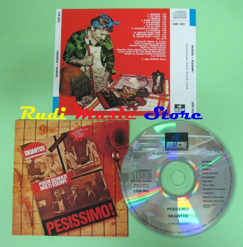 Skiantos pesissimo italy - cd,
