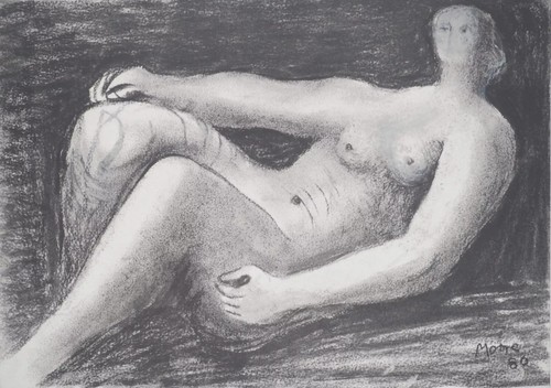Henry moore modèle - le,