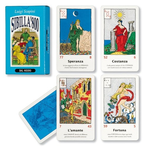 Tarocchi sibilla 800 - tarocchi,