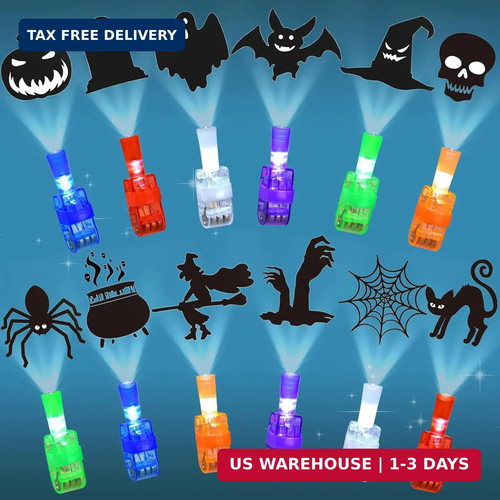36pz luci led halloween dito - halloween,