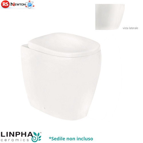 Vaso rimless filo muro - filo,