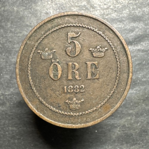 1882 svezia cinque - 5, ore