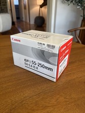 Canon obiettivo EFS 55-250 mm