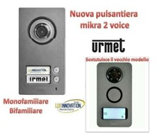 PULSANTIERA MIKRA 1783/1 videocitofono urmet ( compatibile 1083/77 1083/72) 1784