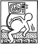 Keith haring lucio - keith, haring-lucio