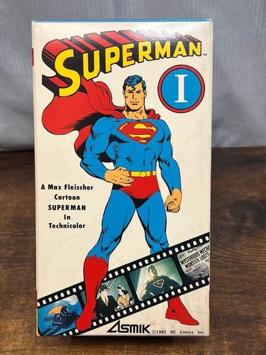 Superman vhs asmik japan - superman,