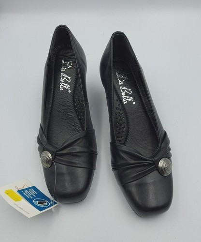 Scarpe donna kerry - nere, larghe