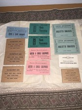 12 BIGLIETTI   Omaggio