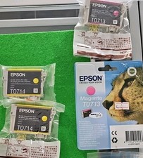 4 CARTUCCE  EPSON Originali 