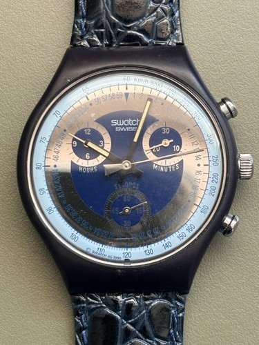Swatch chron scn102 silver - chron,