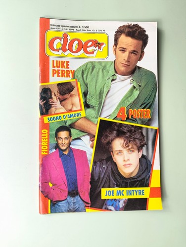 Cioe 1993 luke perry jason - 16-1993, perry-jason