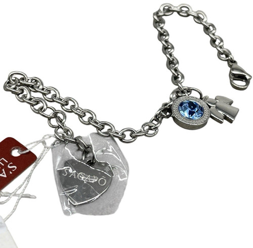Bracciale catenina ciondolo