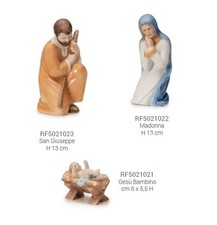 Presepe in porcellana 3 pezzi