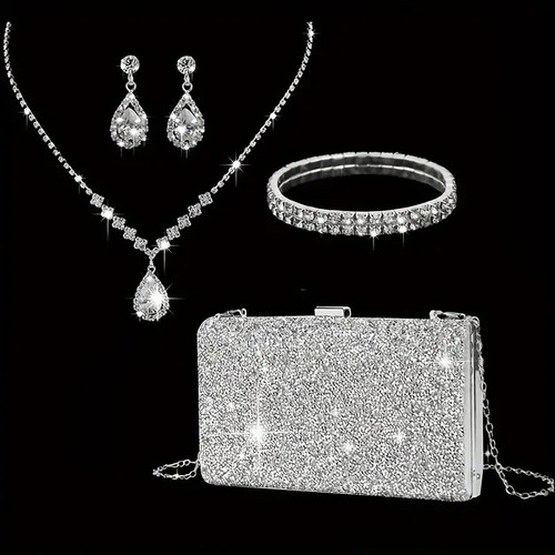 Set borsa orecchini - set, borsa,