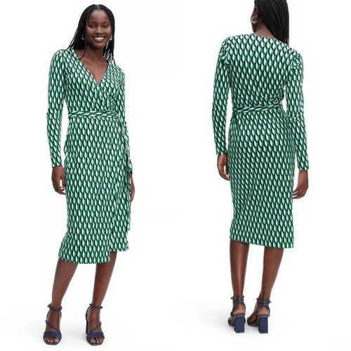 Abito donna dvf target manica - donna,