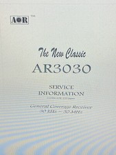 Aor Ar3030 Scanner Radio
