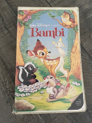 Bambi disney vhs - bambi, classic