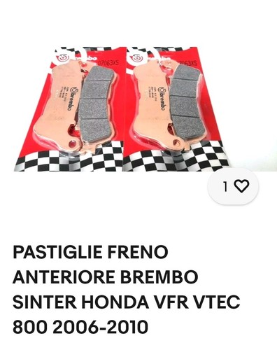Pastiglie freno anteriore - freno,