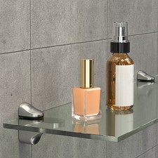 Staffa mensola in vetro per