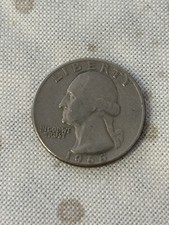 1966 Liberty Quarter Dollar US