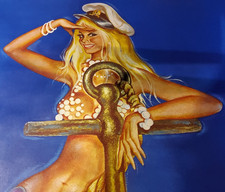 AFFICHE ANCIENNE/VINTAGE ORIGINAL POSTER BOBINO by Okley