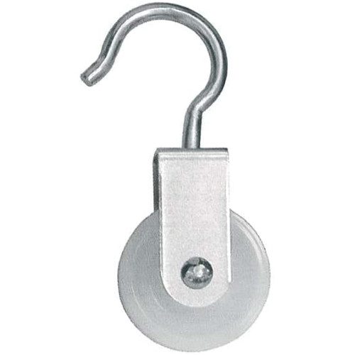 Carrucola nylon gancio mm60 - carrucola,