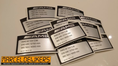 Adesivo mercedes amg c36 - mercedes,