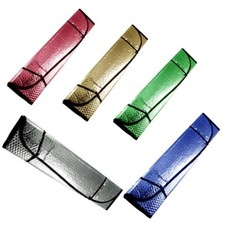 PARASOLE PER AUTO INTERNO PIEGHEVOLE CON ELASTICI E VENTOSE 80X150CM