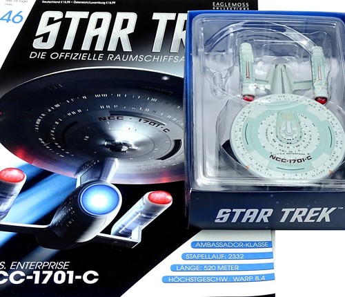 Star trek eaglemoss astronave - trek,