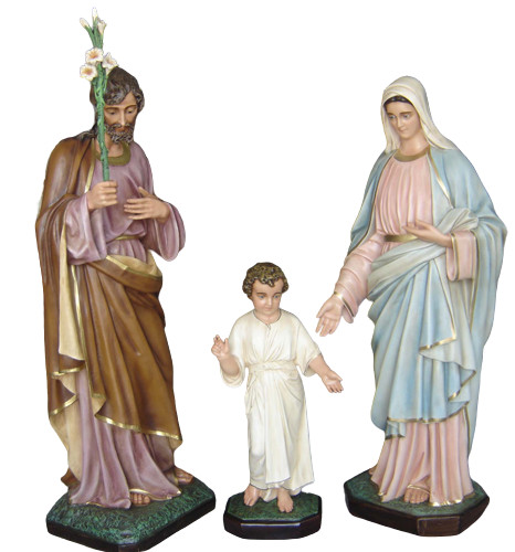 Statua della sacra famiglia - statua, in