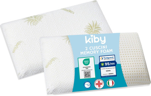 Coppia cuscini memory - coppia, foam