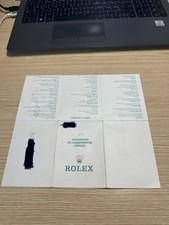 Rolex Papers Gmt Master II