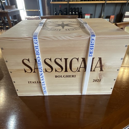 Cassa sassicaia bolgheri doc - sassicaia,