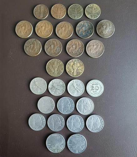 Lotto monete regno - lotto, 28