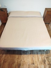 Rete Matrimoniale Rinforzata Con 2 Materassi Singoli