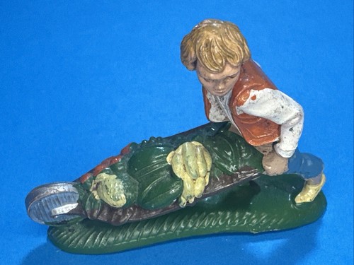 Fruttivendolo statuina - fruttivendolo,