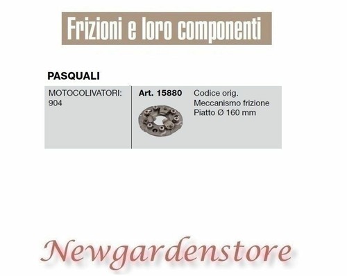 Frizione meccanismo 15880 - ,
