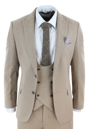 Uomo tweed pezzi abito - tweed,