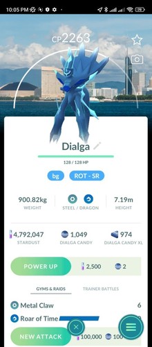 Non lucido dialga - lucido,