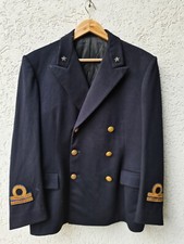 UNIFORME DIVISA GIACCA IN CASTORINO  MARINA MILITARE ITALIANA ANNI '60