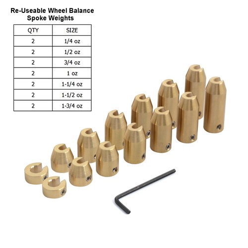 Pesi equilibratori pezzi - 14,