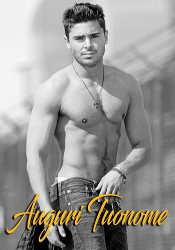 Cialda zac efron decorazione - zac,