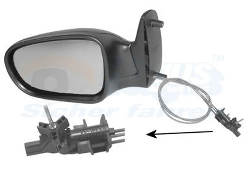 Specchio esterno per ford - per,