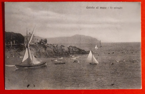 Cartolina quinto mare la - cartolina,