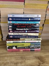Lot of 14 Nero Wolfe Rex Stout