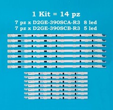 Kit barre led D2GE-390SCA-R3 D2GE-3900SCB-R3 Samsung SPEDIZIONE IMMEDIATA