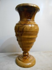 VASO IN RADICA DI ULIVO STAGIONATO LAVORATO AL TORNIO