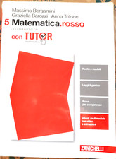 MATEMATICA.ROSSO VOL. 5 con TUTOR - 2a EDIZ.  M.BERGAMINI G.BAROZZI - ZANICHELLI