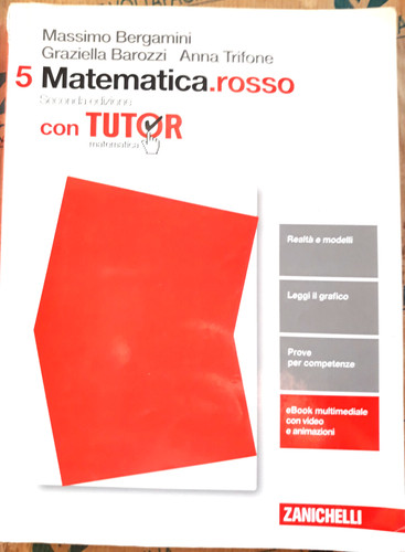 Matematica rosso vol con - matematica.rosso, 5