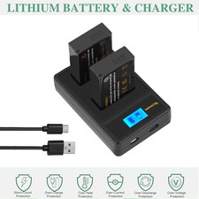 2X Batteria 2Ah per Canon